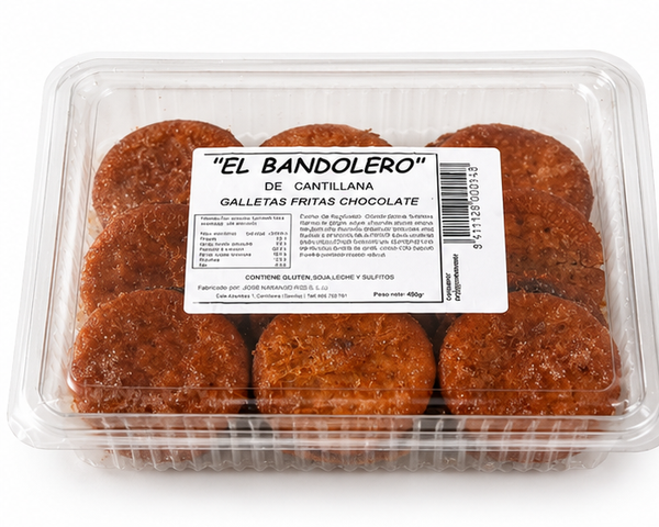 Galletas Rellenas de Chocolate El Bandolero