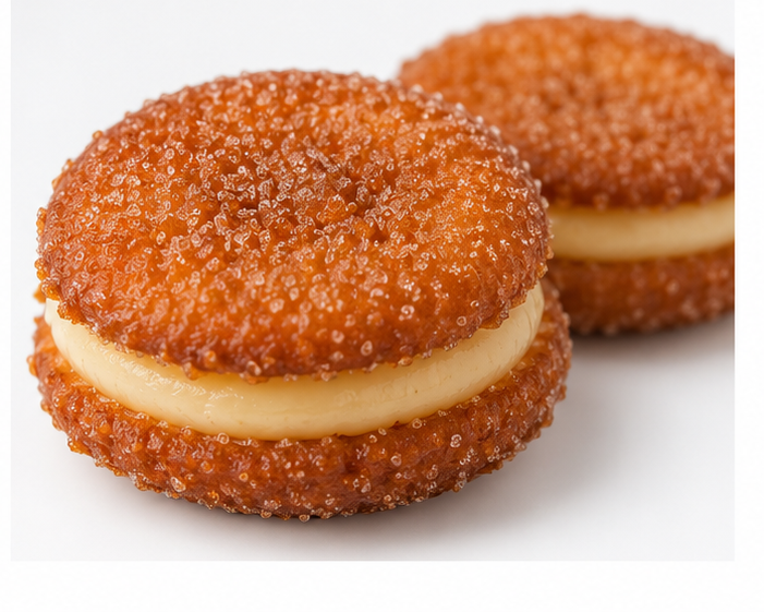 Galletas Rellenas de Leche Frita El Bandolero